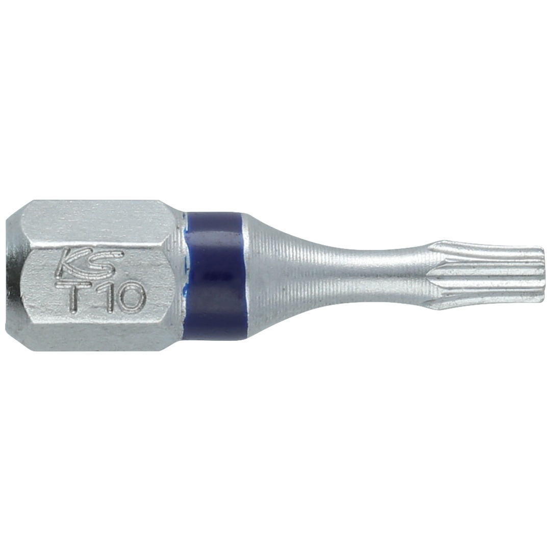 KS Tools 1/4 TORSIONpower Bit TX, 25 mm, TB10, mit Bohrung
