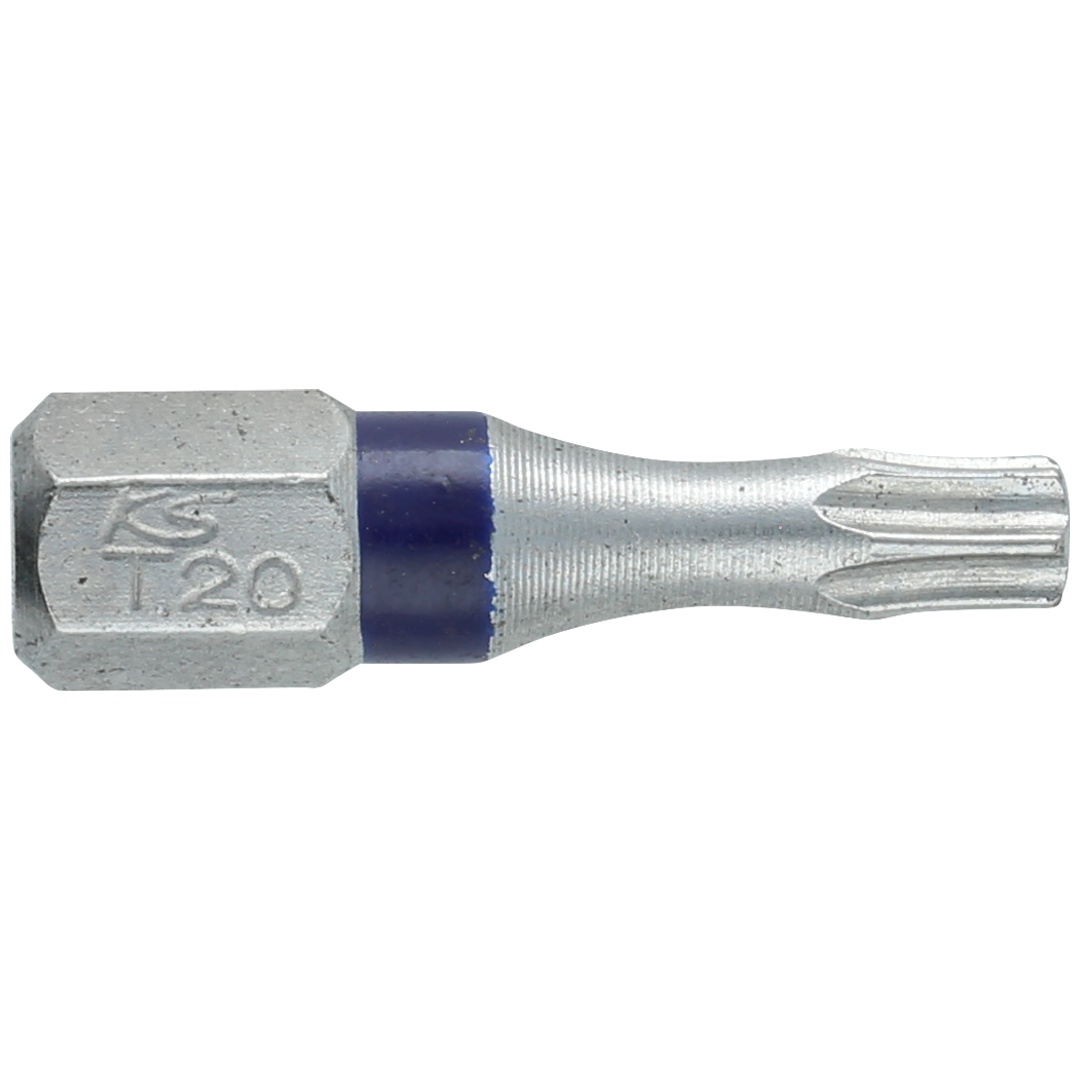 KS Tools 1/4 TORSIONpower Bit TX, 25 mm, TB20, mit Bohrung