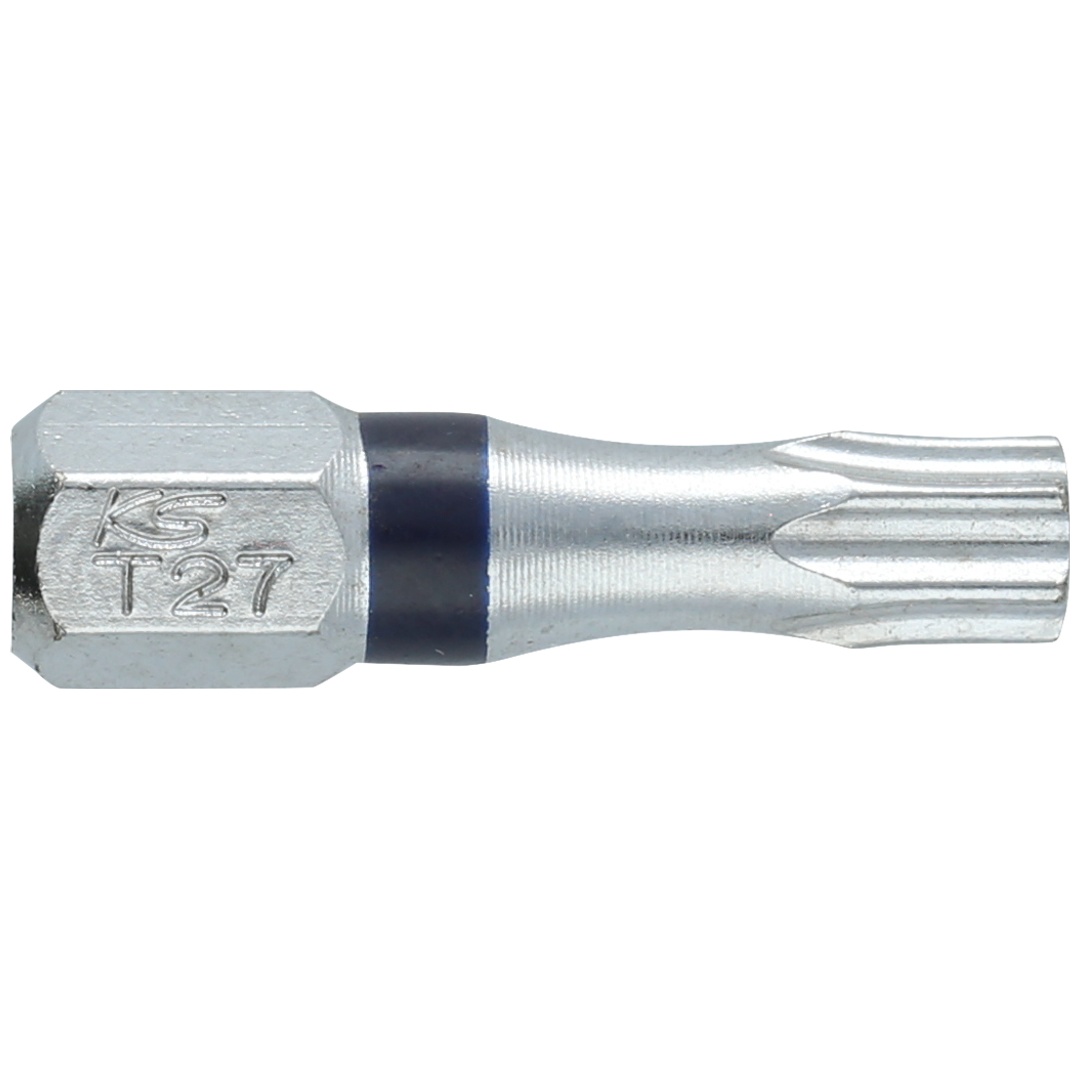 KS Tools 1/4 TORSIONpower Bit TX, 25 mm, TB27, mit Bohrung