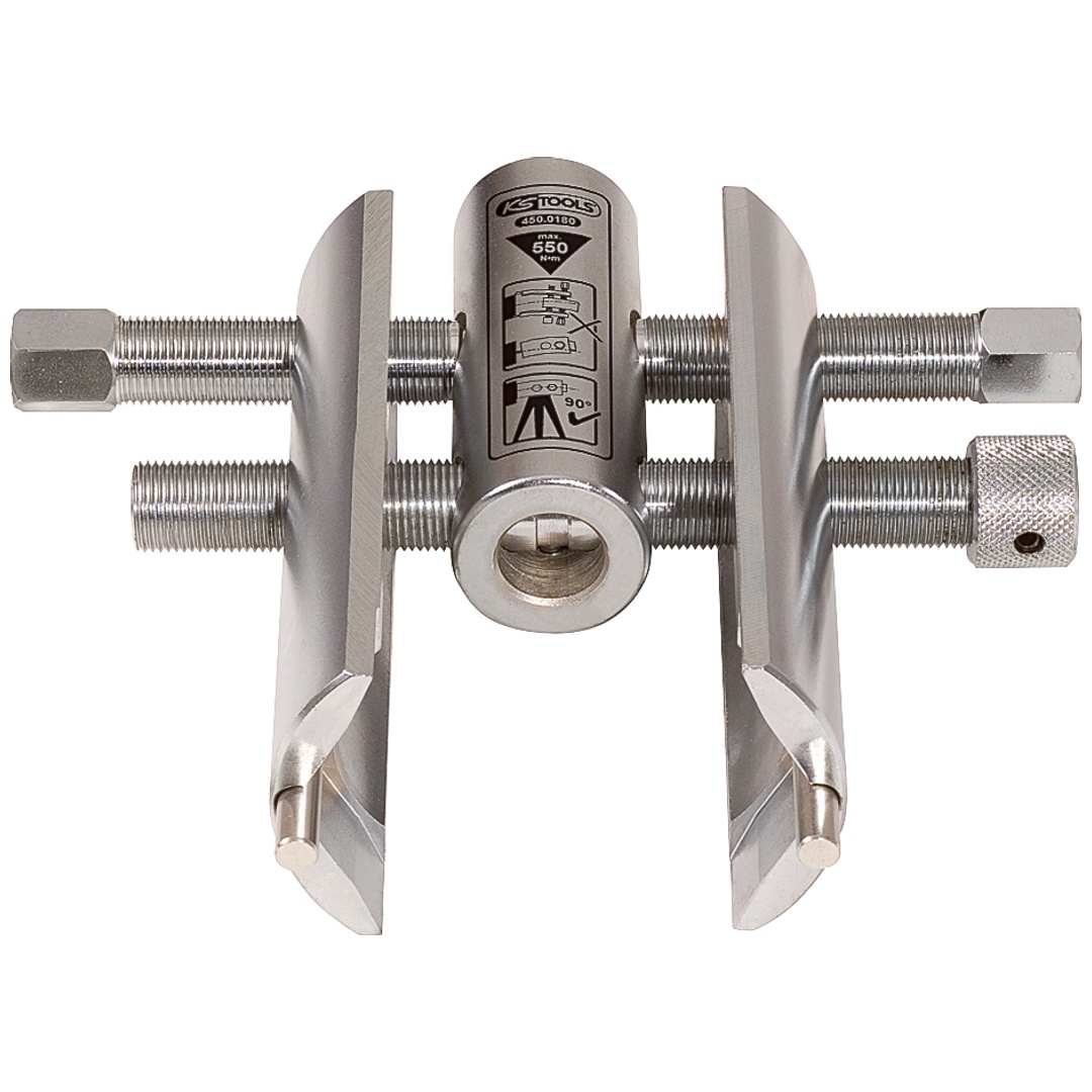 KS Tools Vario-Muttern- und Kappenschlüssel, verchromt