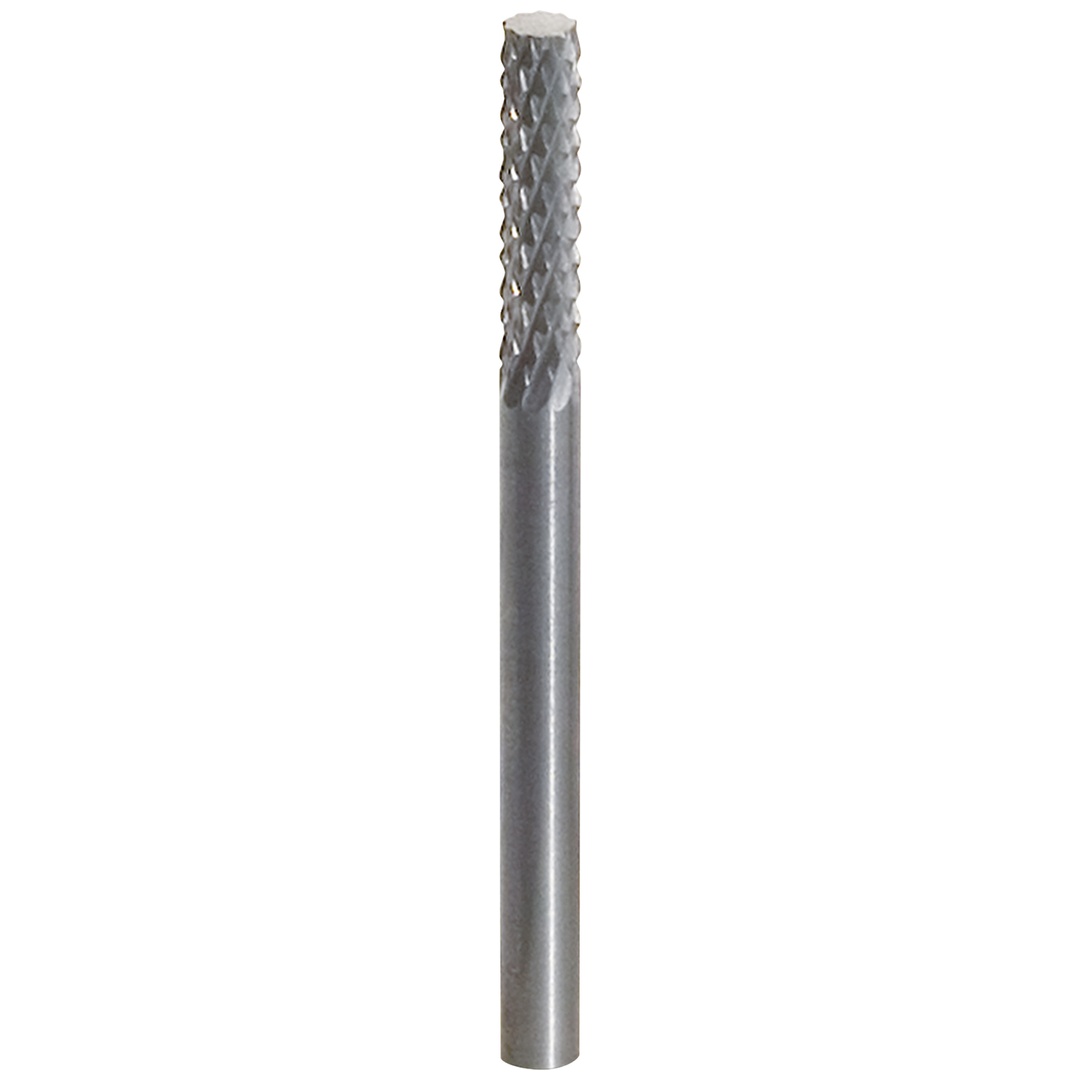 KS Tools HM Zylinder-Frässtift Form A ohne Stirnverzahnung, 3 mm