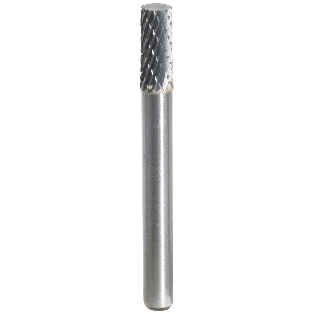 KS Tools HM Zylinder-Frässtift Form A ohne Stirnverzahnung, 6 mm