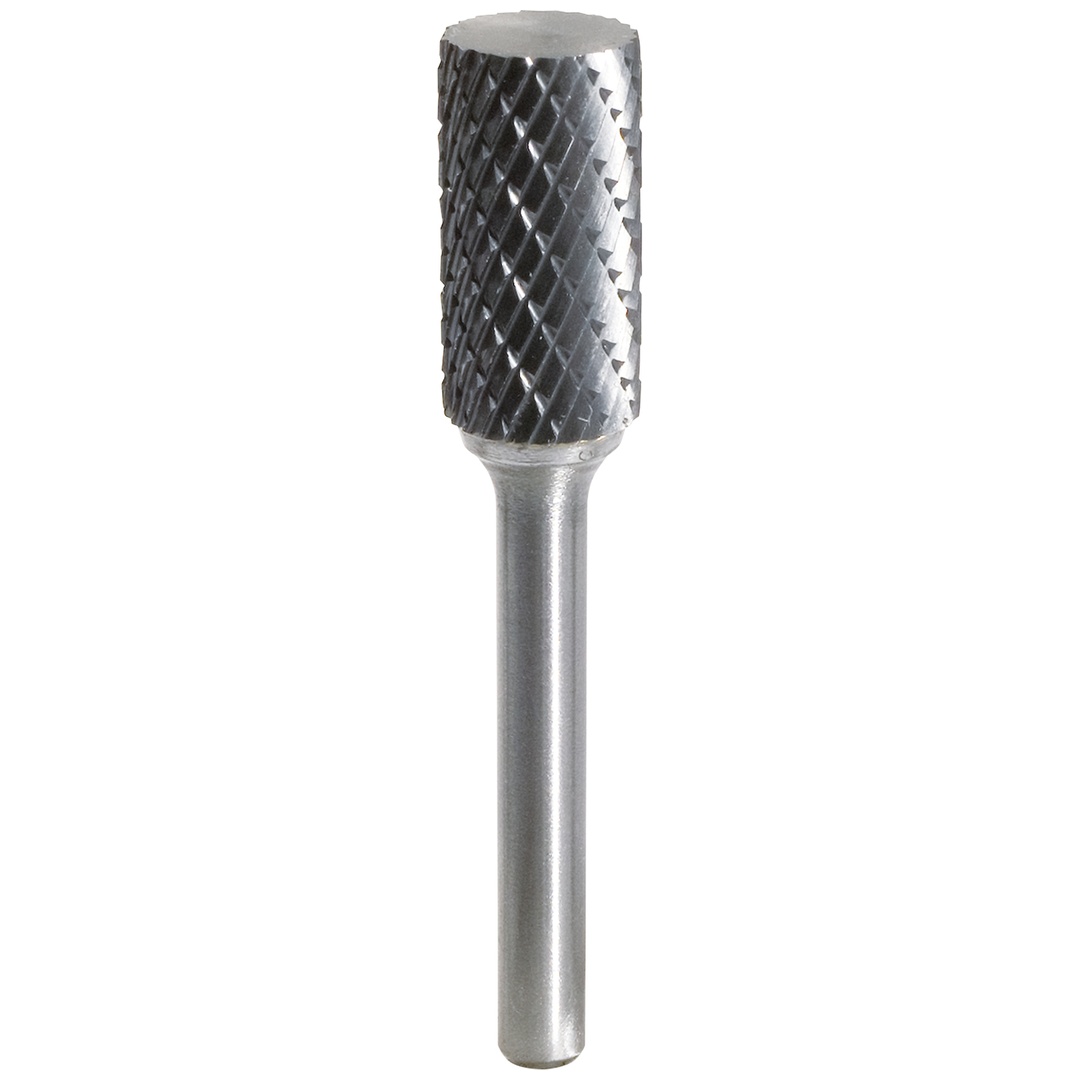 KS Tools HM Zylinder-Frässtift Form A ohne Stirnverzahnung, 12 mm