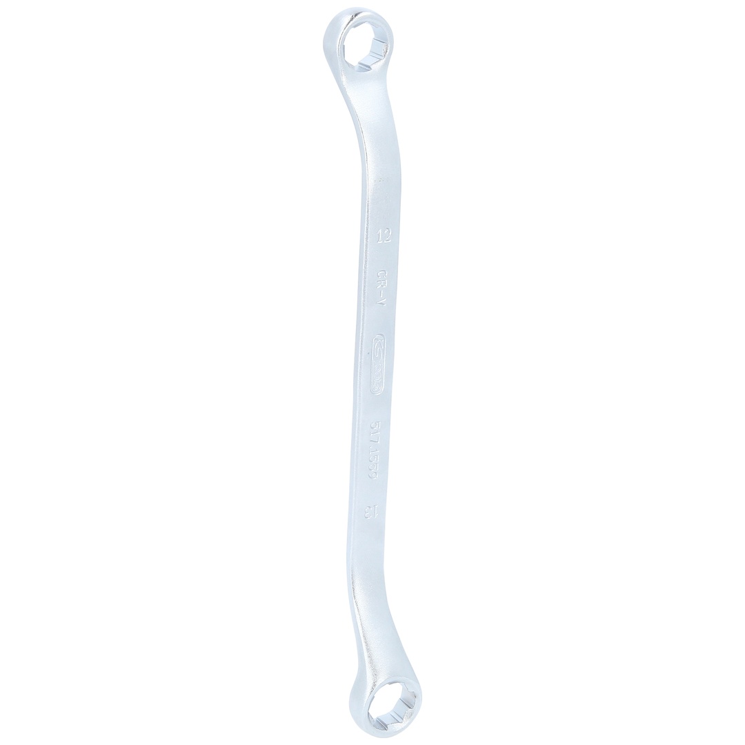KS Tools RESCUEpower Doppel-Ringschlüssel gekröpft 12x13 mm