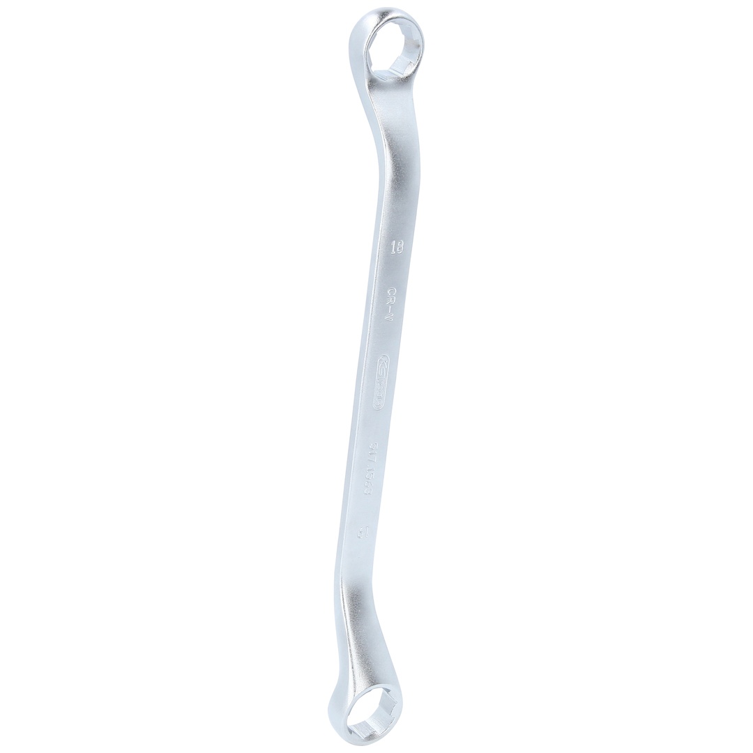 KS Tools RESCUEpower Doppel-Ringschlüssel gekröpft 18x19 mm