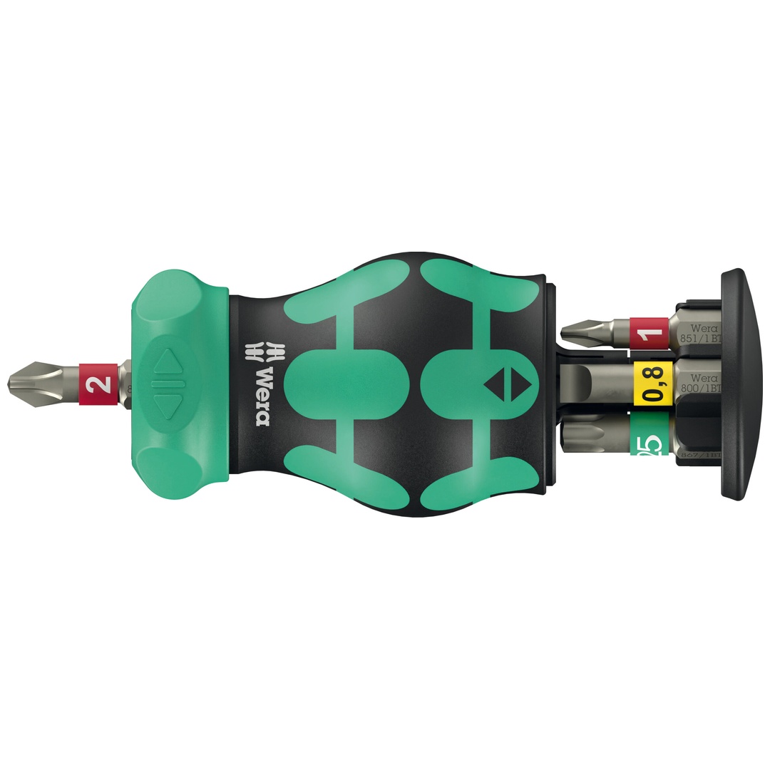 Wera Kraftform Kompakt Stubby Magazin RA 1, 6-tlg.