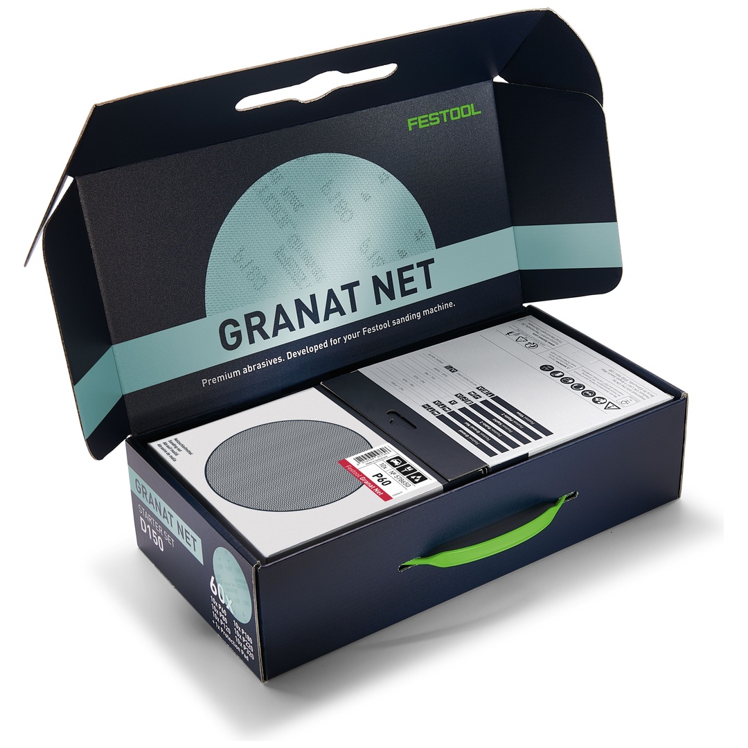 Festool Netzschleifmittel Granat Net D150 GR NET-Set