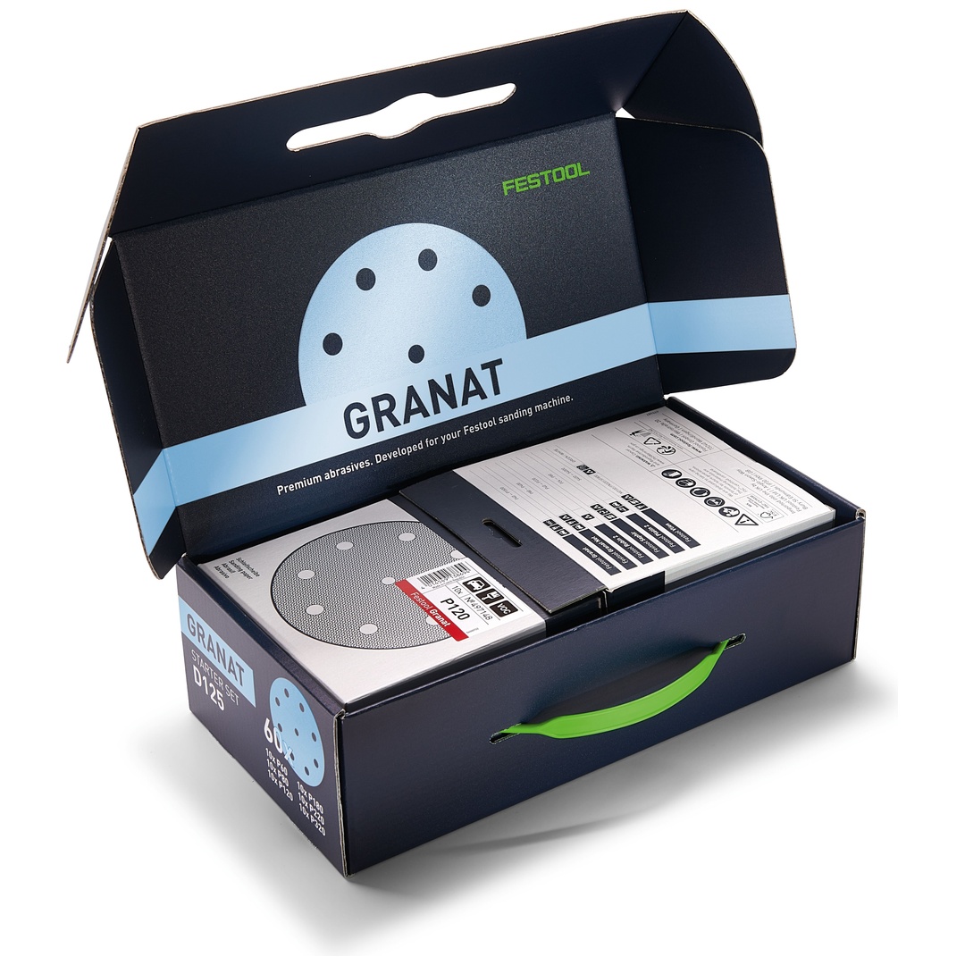 Festool Schleifmittel Granat D125 GR-Set