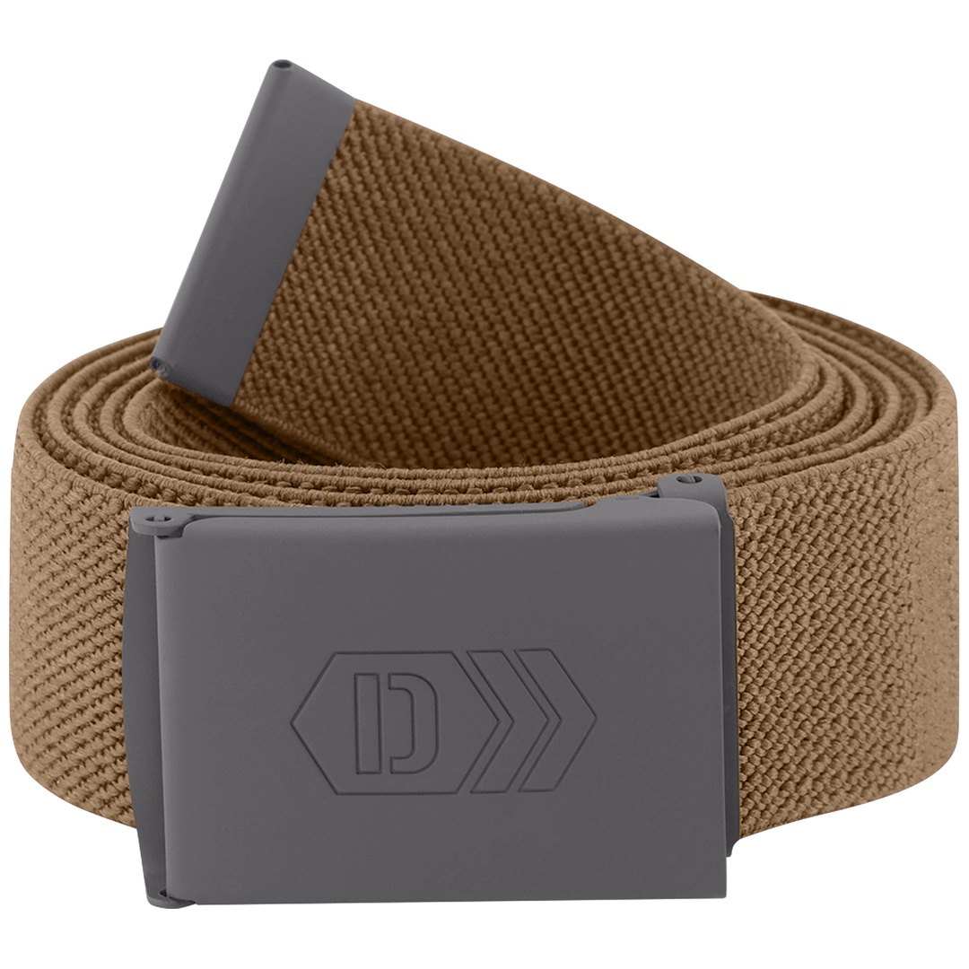 Dassy Stretch-Gürtel Xantus mit Aufdruck 800102 Gr. Einheitsgröße lehmbraun