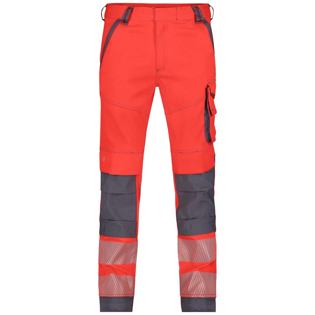 Dassy Warnschutz Bundhose Damen ARUBA 201081 Gr. 46 neonrot/zementgrau