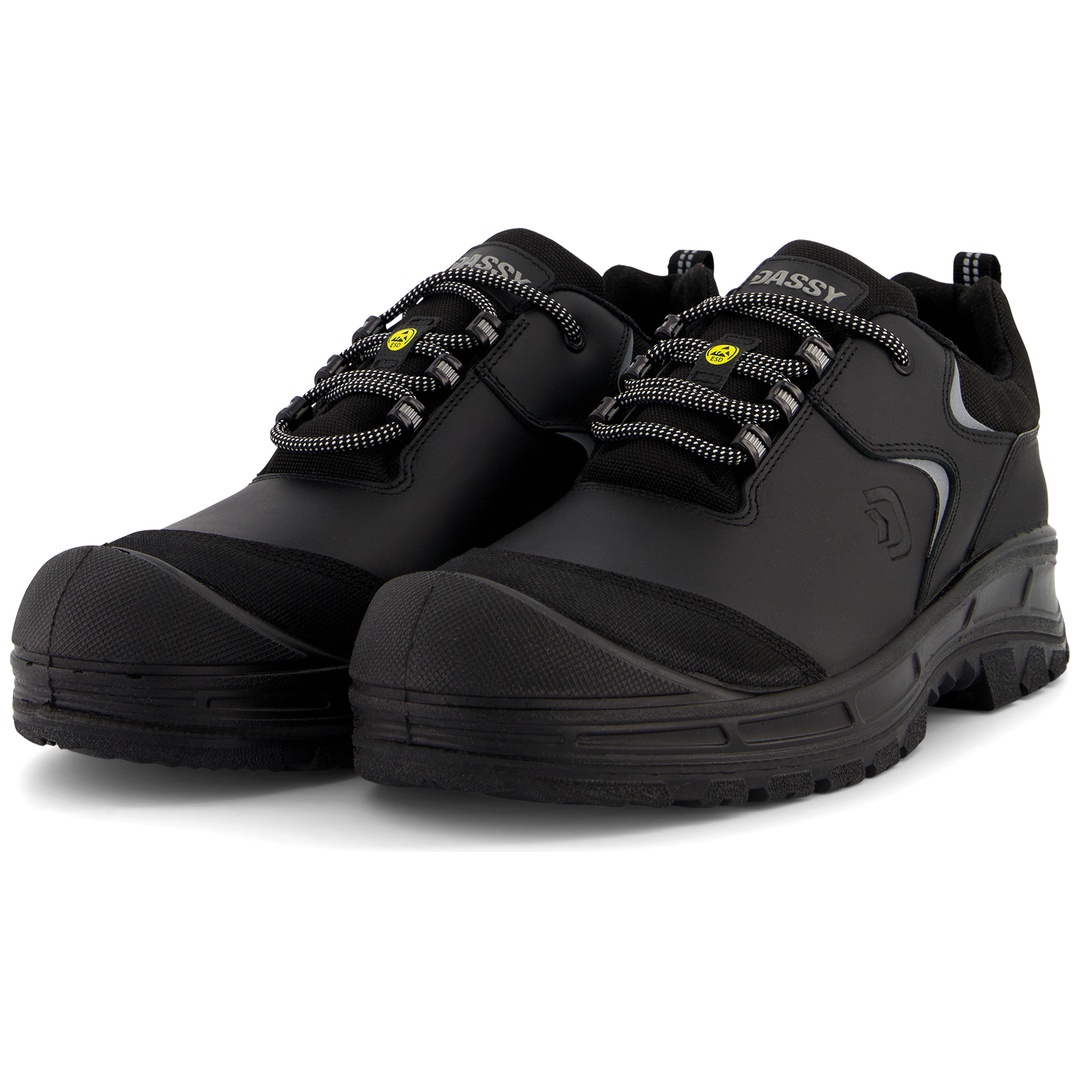 Dassy Sicherheitshalbschuh Anubis 25597 S3S FO SC SR ESD Gr. 47 schwarz
