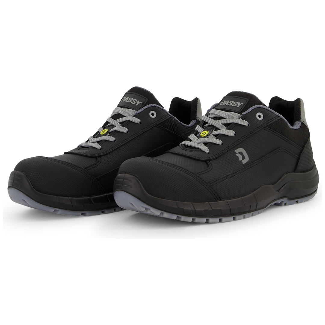 Dassy Sicherheitshalbschuh Horus 25595 S3S FO SR ESD Gr. 46 schwarz