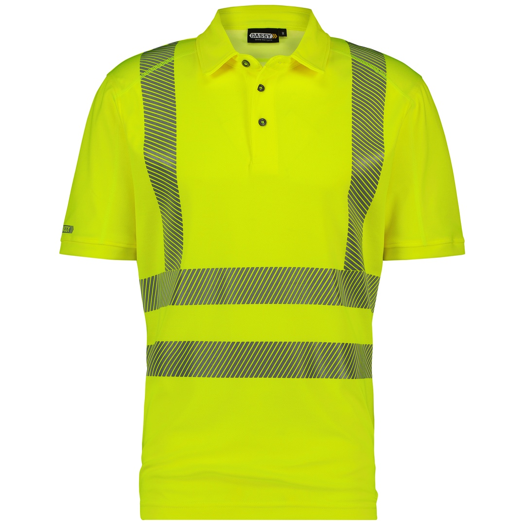 Dassy DASSY® Brandon Warnschutz UV-Poloshirt COPES54 STANDARD 710024 Gr. 2XL neongelb