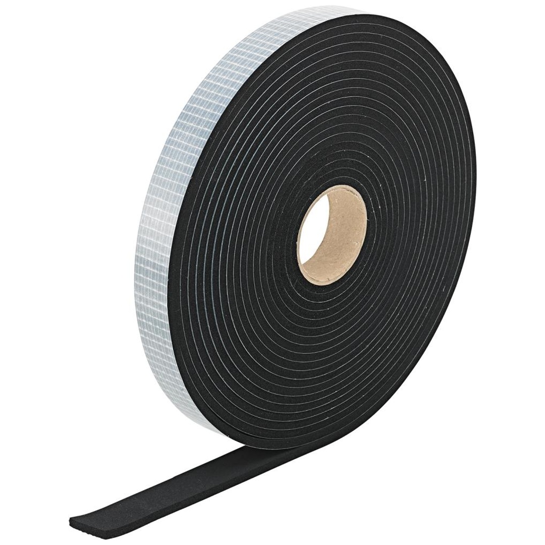 Fortis Dichtungsstreifen EPDM 19x3mm, 10m einseitig selbstklebend