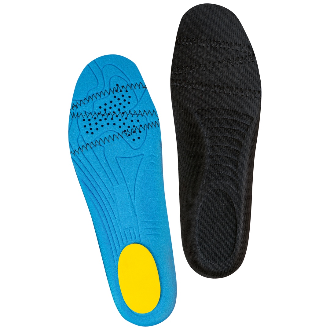 Triuso Leibwächter Einlegesohle PU/Mesh ELW9102 Gr. 44 blau/schwarz