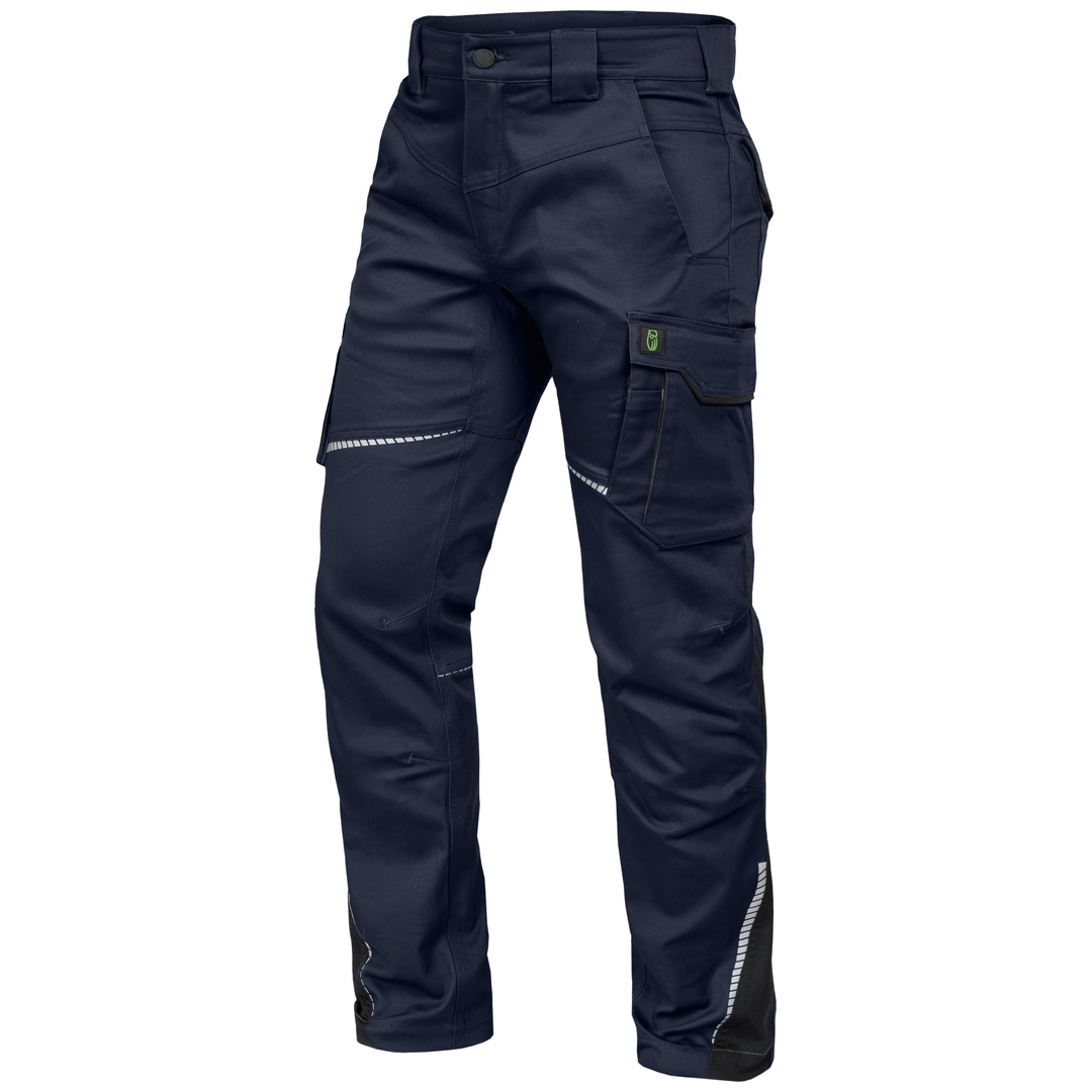 Triuso Leibwächter Bundhose ohne Knietaschen Flex-Line Herren FLXHO30 Gr. 29 marine/schwarz