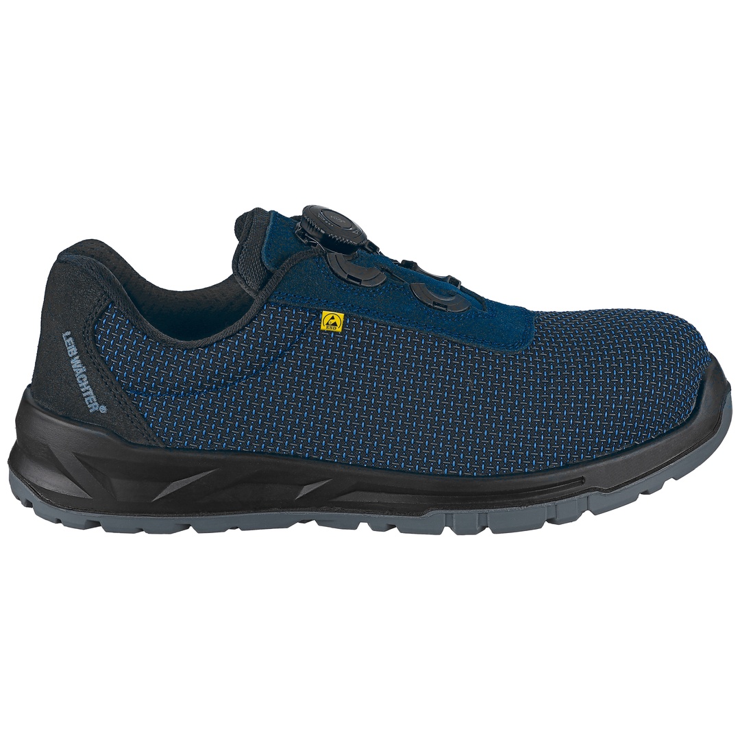 Triuso Leibwächter Sicherheitshalbschuh SOFIA S3S Gr. 36 schwarz/blau