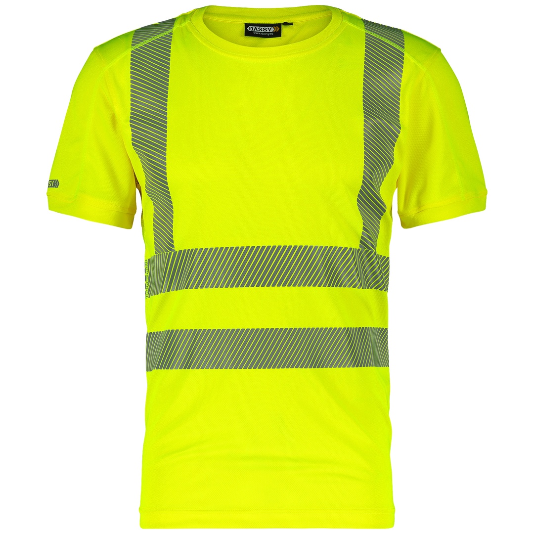 Dassy Warnschutz UV-T-Shirt PES06 710027 Gr. 4XL gelb