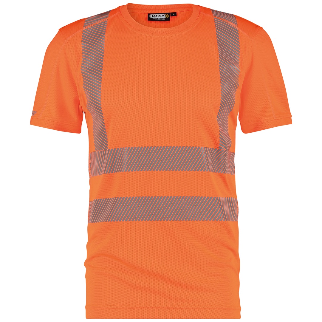 Dassy Warnschutz UV-T-Shirt PES06 710027 Gr. S orange