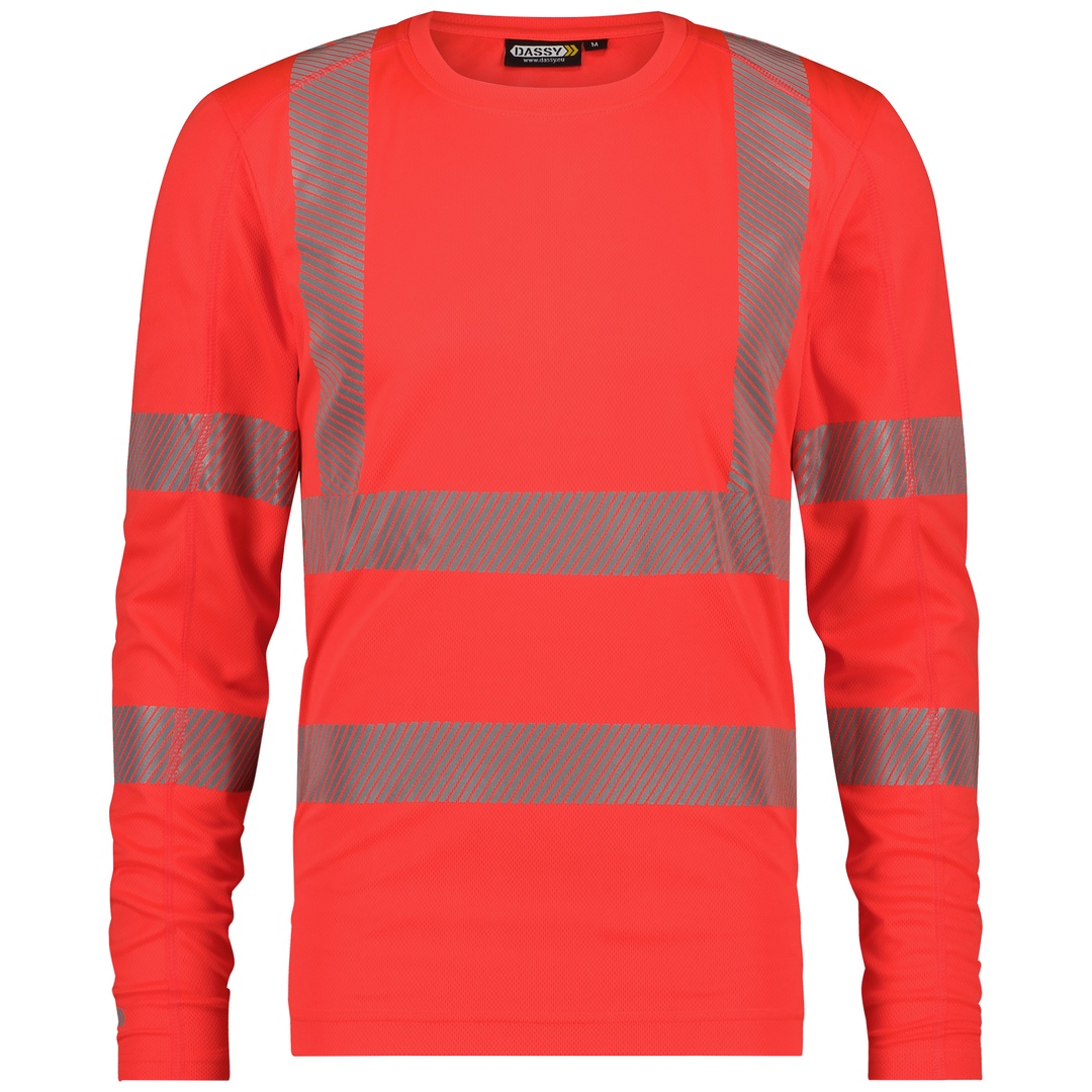 Dassy Warnschutz UV-T-Shirt CARTERVILLE 710037 Gr. 4XL neonrot