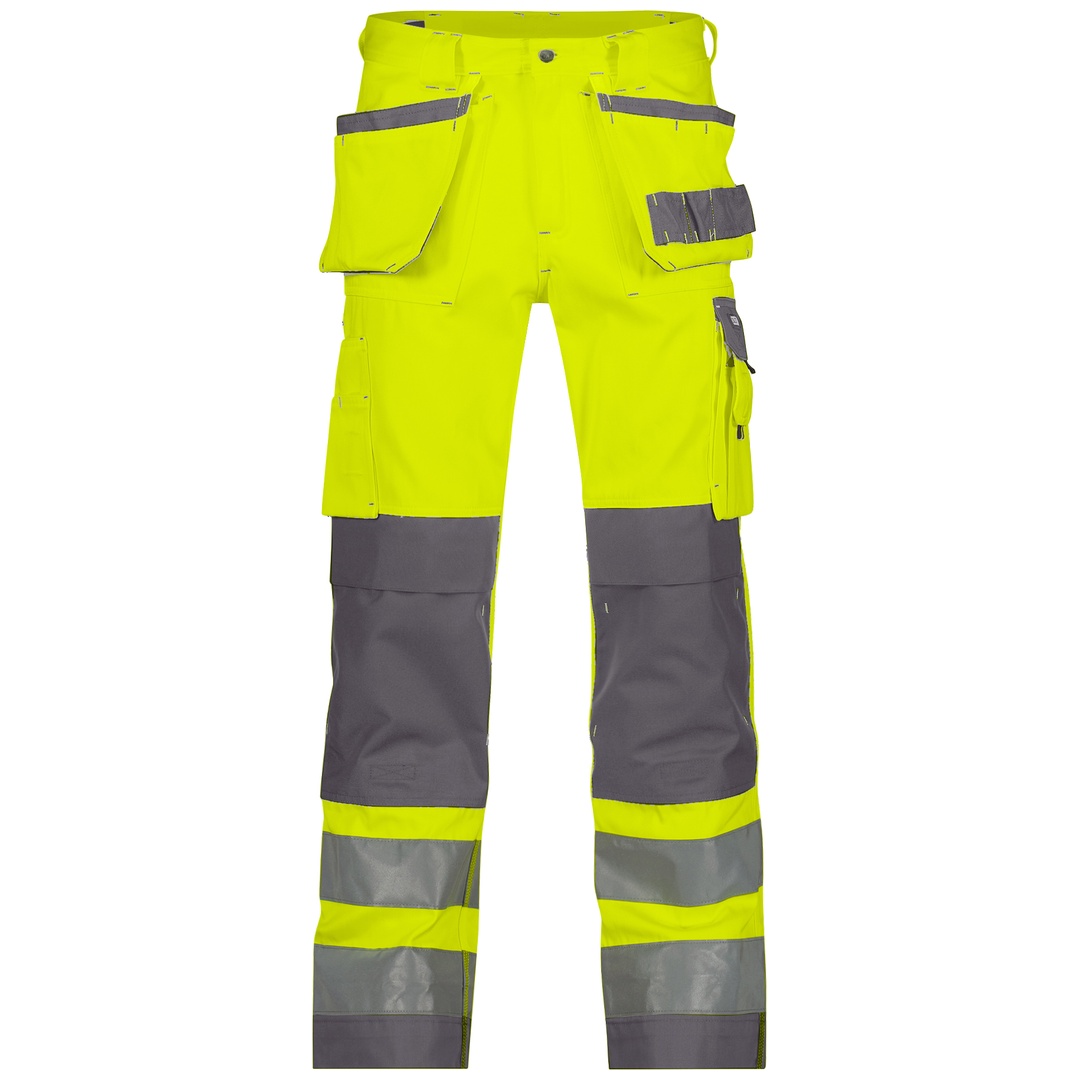 Dassy Warnschutz Arbeitshose GLASGOW PESCO74 Gr. 50 neongelb/zementgrau