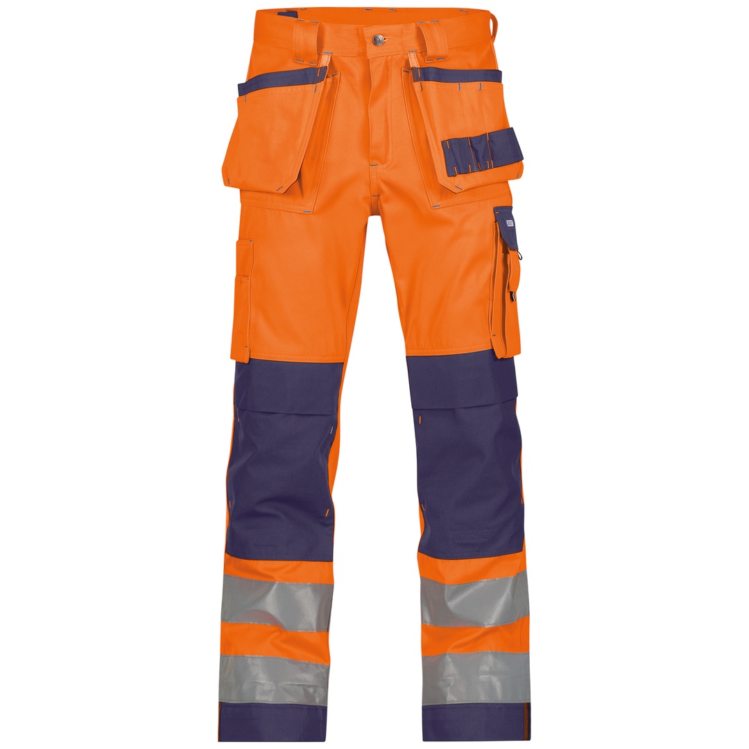 Dassy Warnschutz Arbeitshose GLASGOW PESCO74 Gr. 50 neonorange/dunkelblau