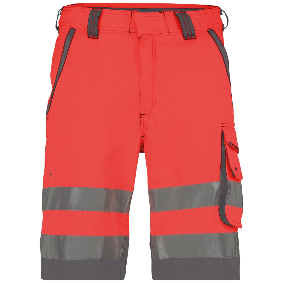 Dassy Warnschutz Short Lucca PESCO74 Gr. 53 neonrot/zementgrau