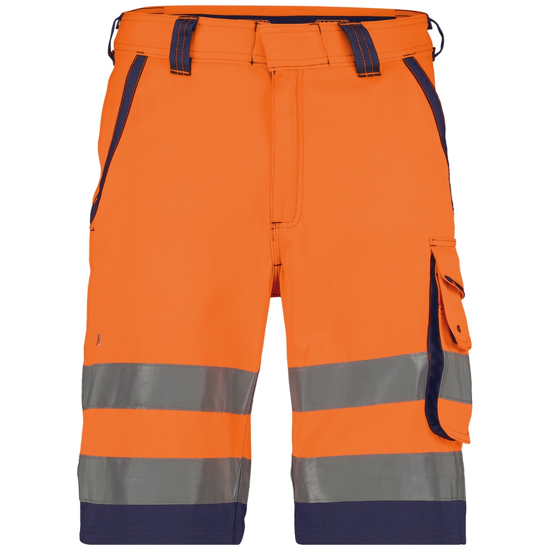 Dassy Warnschutz Short Lucca PESCO74 Gr. 53 neonorange/dunkelblau