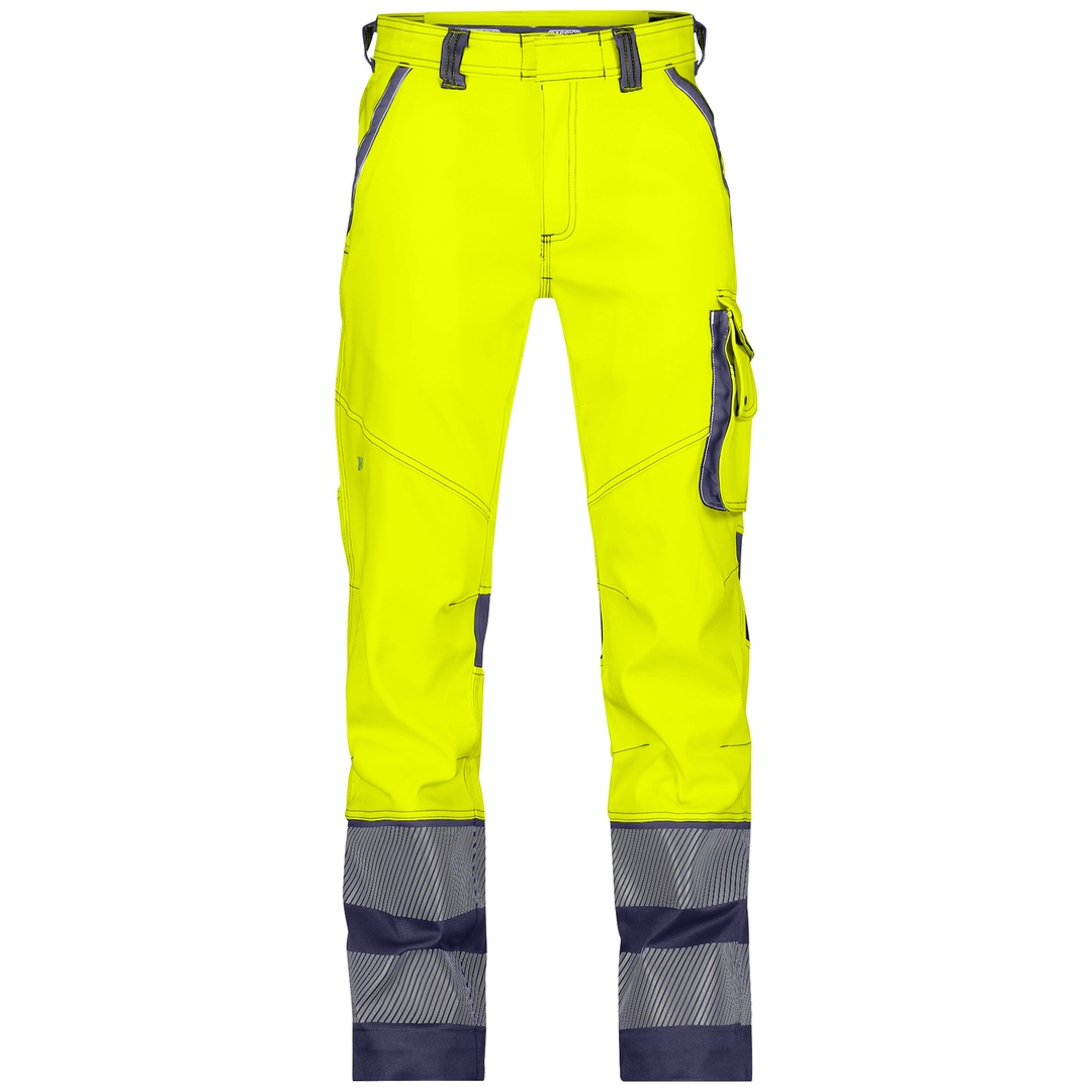 Dassy Warnschutz Bundhose Minnesota PESCOSPA76 Gr. 50-PLUS neongelb/dunkelblau