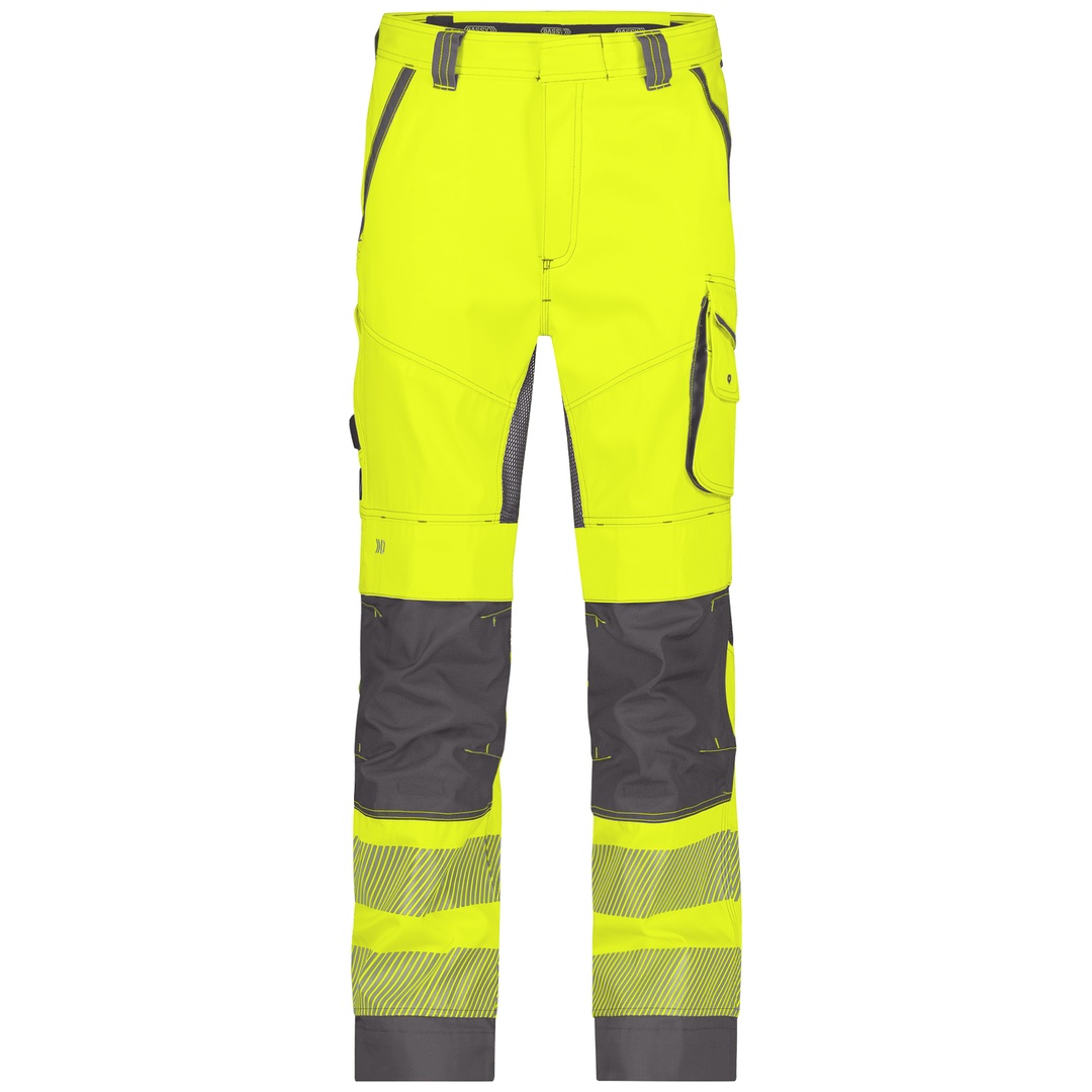 Dassy Warnschutz Bundhose Odessa PESCO70 200984 PLUS Gr. 53 neongelb/zementgrau