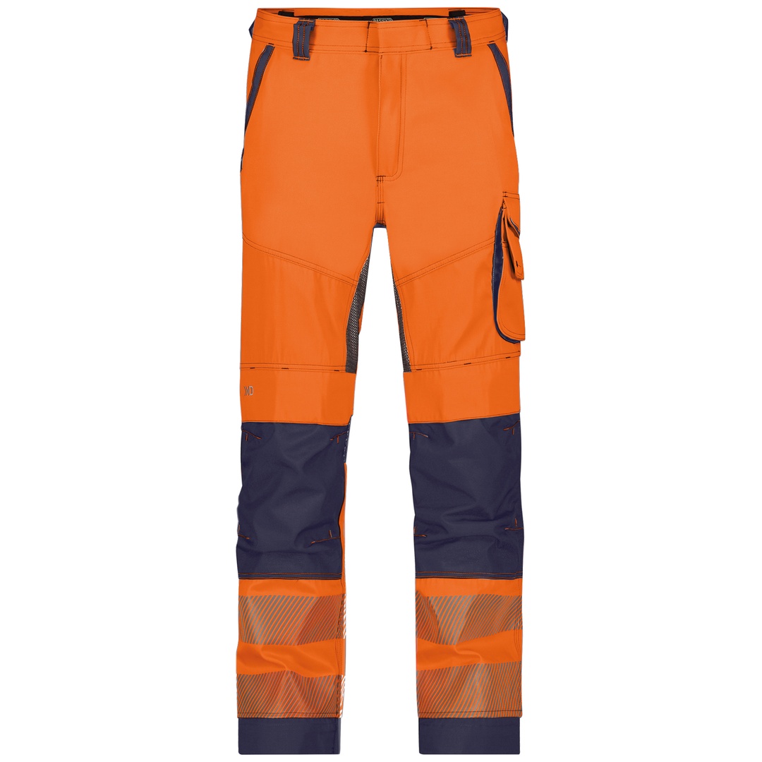 Dassy Warnschutz Bundhose Odessa PESCO70 200984 PLUS Gr. 53 neonorange/dunkelblau