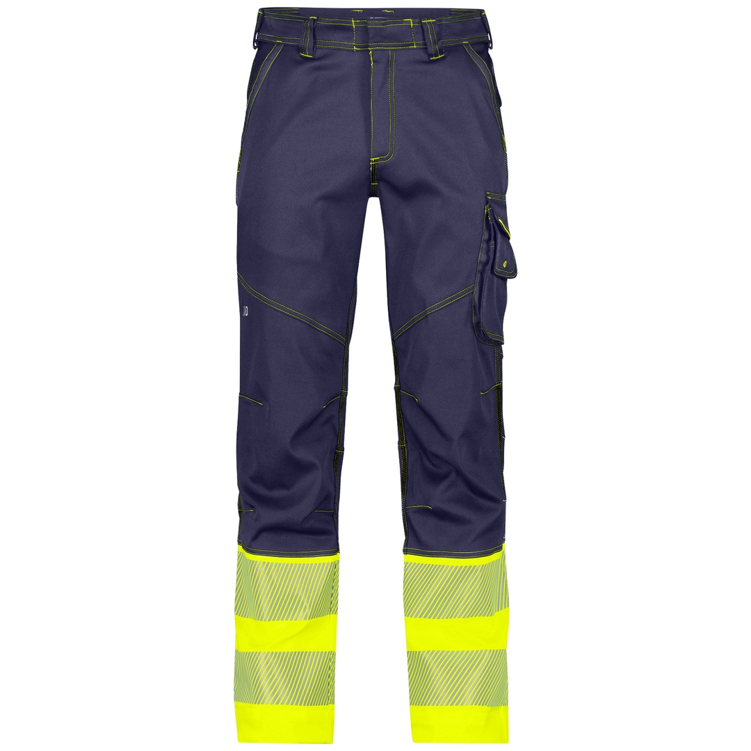 Dassy Warnschutz Bundhose Stretch Princeton PESCOSPA76 PLUS Gr. 46 dunkelblau/neongelb