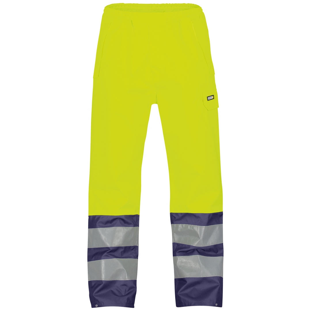 Dassy Warnschutz Regenhose SOLA PES70 Gr. XS neongelb/dunkelblau