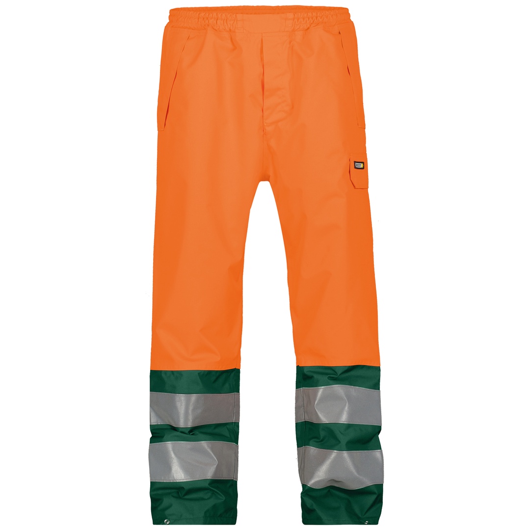 Dassy Warnschutz Regenhose SOLA PES70 Gr. 2XL neonorange/flaschengrün