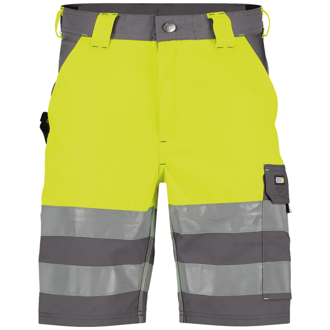 Dassy Warnschutz Shorts Venna PESCO61 Gr. 60 neongelb/zementgrau