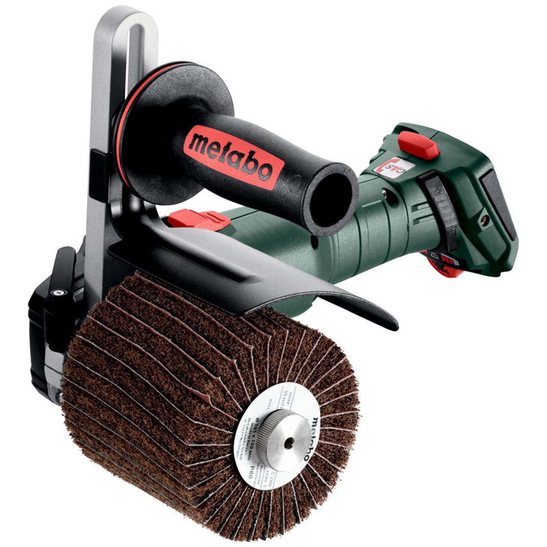 Metabo Akku-Satiniermaschine SVB 18 LTX BL 200, incl. Zubehör, metaBOX 340