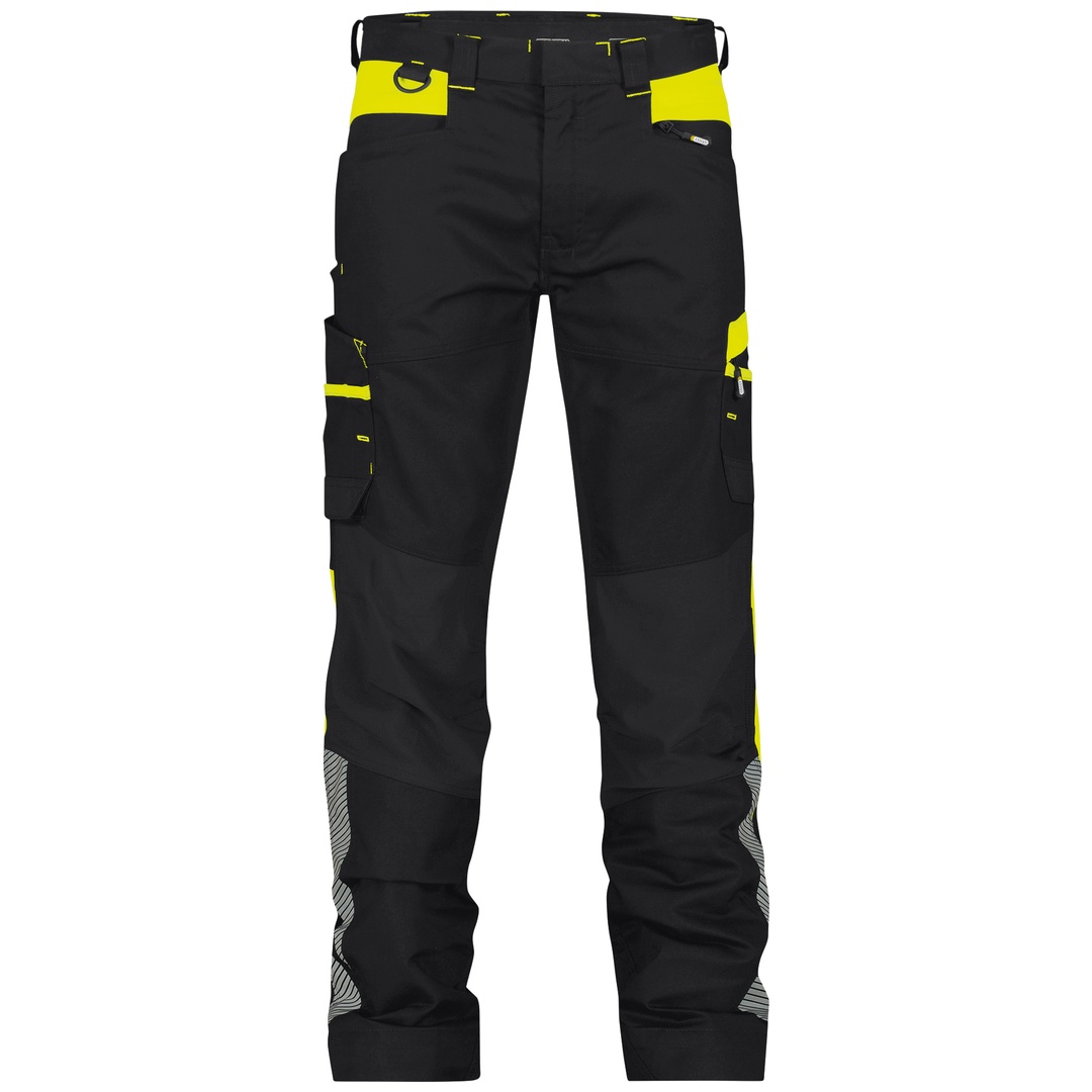 Dassy Stretch-Arbeitshose Hong Kong PESCO41 201099 MINUS Gr. 48 schwarz/neongelb