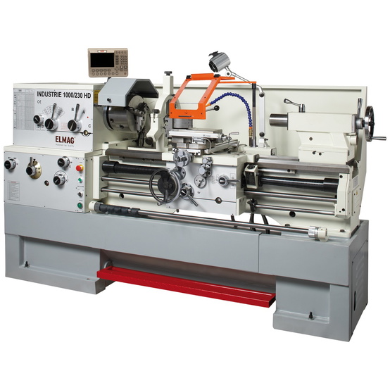 ELMAG Universal-Drehmaschine INDUSTRIE 2000/230 HD, inkl. RÖHM-Drehfutter inkl. - 1