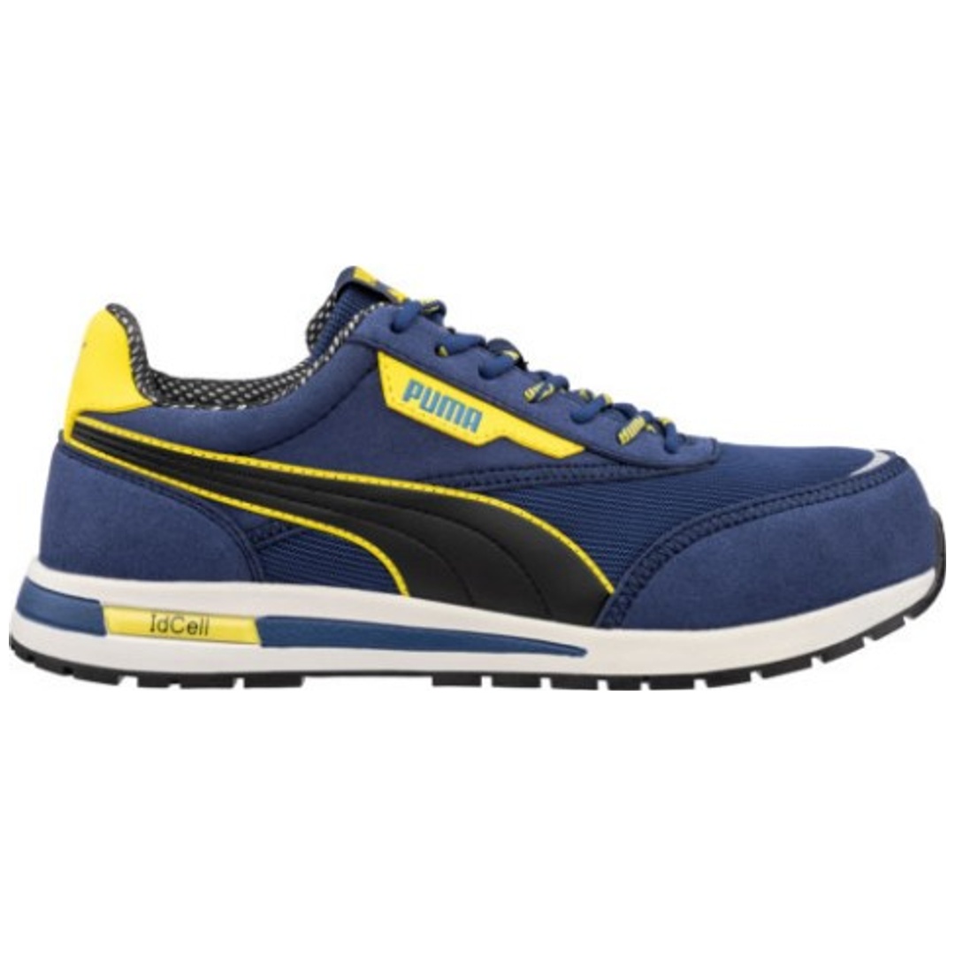Puma Safety Puma Sicherheitshalbschuh RIDER BLUE LOW SB E PS FO HRO SR Gr. 43 blau