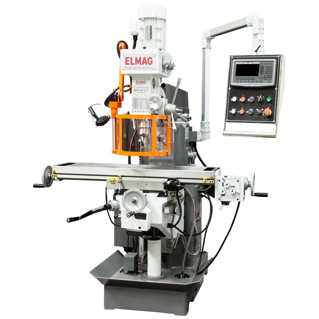 ELMAG Getriebe Fräs- und Bohrmaschine Modell MFB 50 LGT inkl.