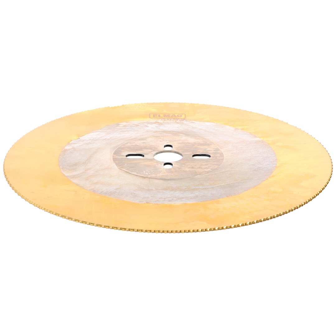 ELMAG Sägeblatt HSS-E / COBALT / TiN Beschichtet TiN 350x2,5x32mm T 4 / 280 Zähne