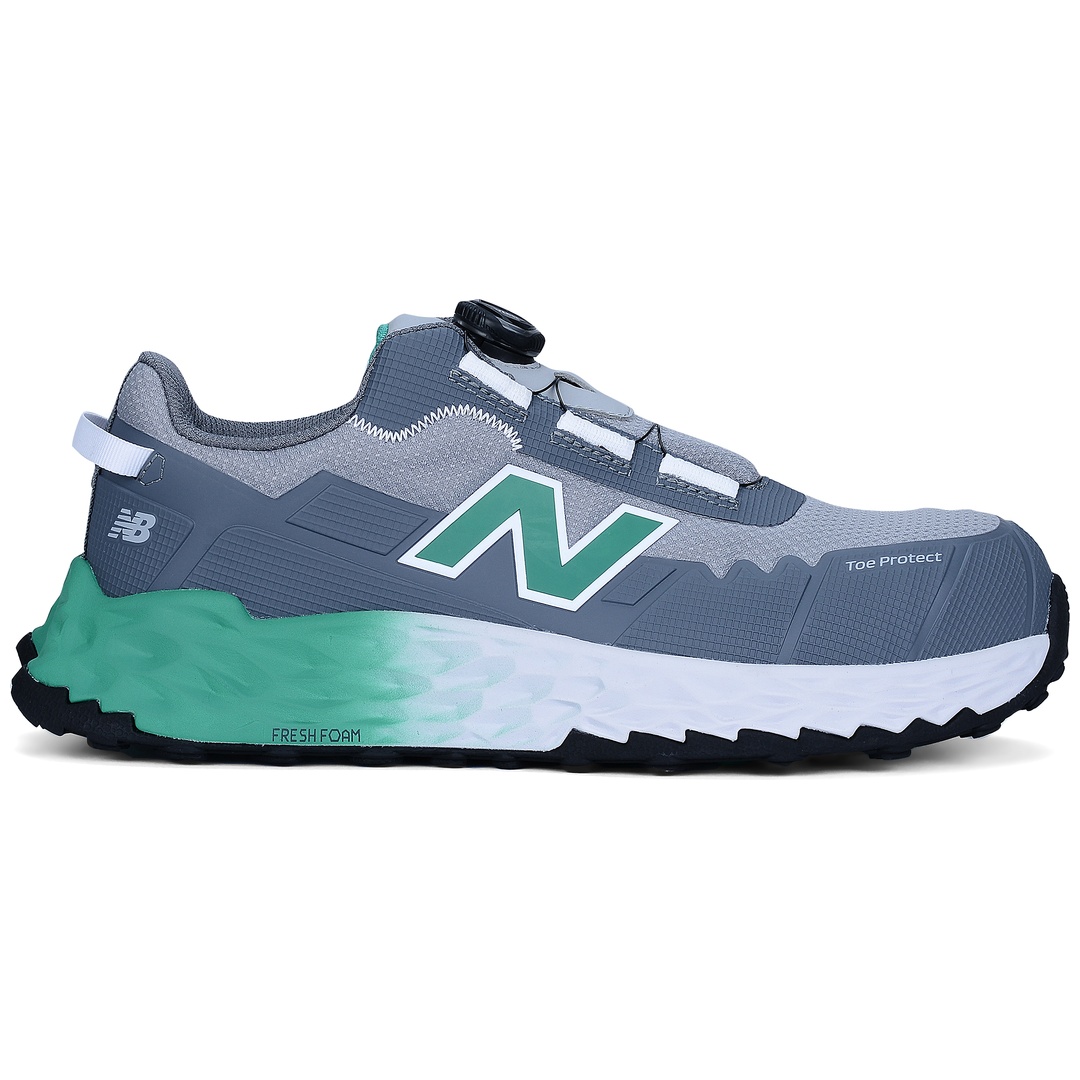 New Balance Sicherheitshalbschuh Cremorne Boa S3L MEFFCAPB2E Gr. 43 alloy/grün