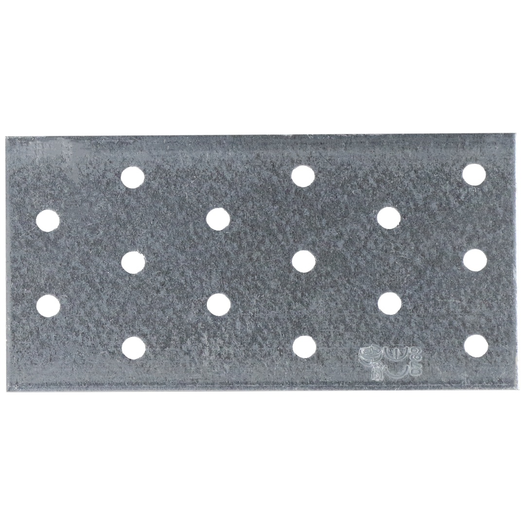 BB Stanz Lochplatte 60 x 120 x 2 mm, verzinkt