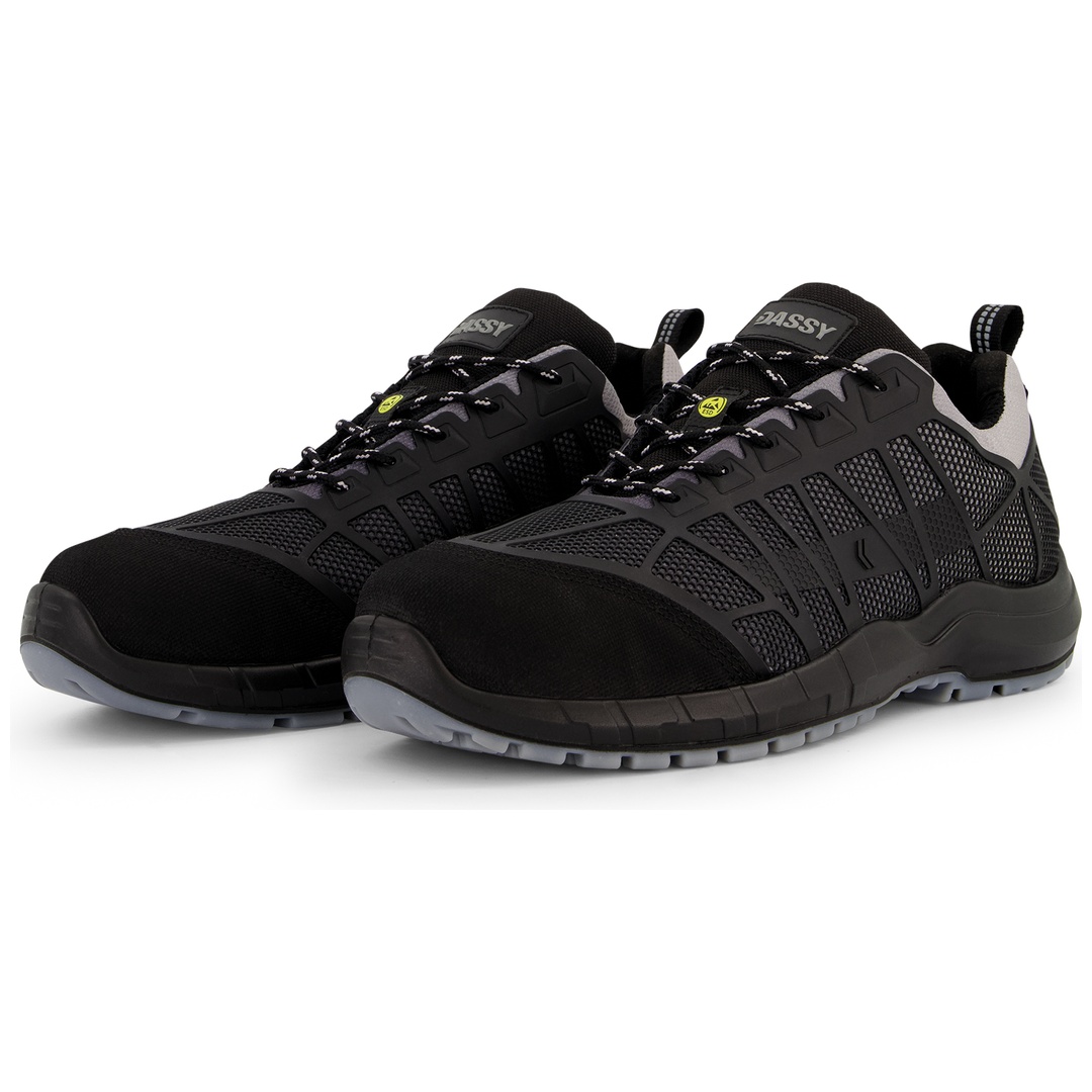 Dassy Sicherheitshalbschuh Nox 10011 S3 FO SRC ESD Gr. 42 anthrazitgrau/schwarz