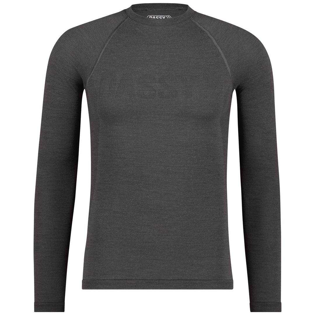 Dassy Funktionshirt mit langen Ärmel Theodor 710061 Gr. S/M anthrazitgrau