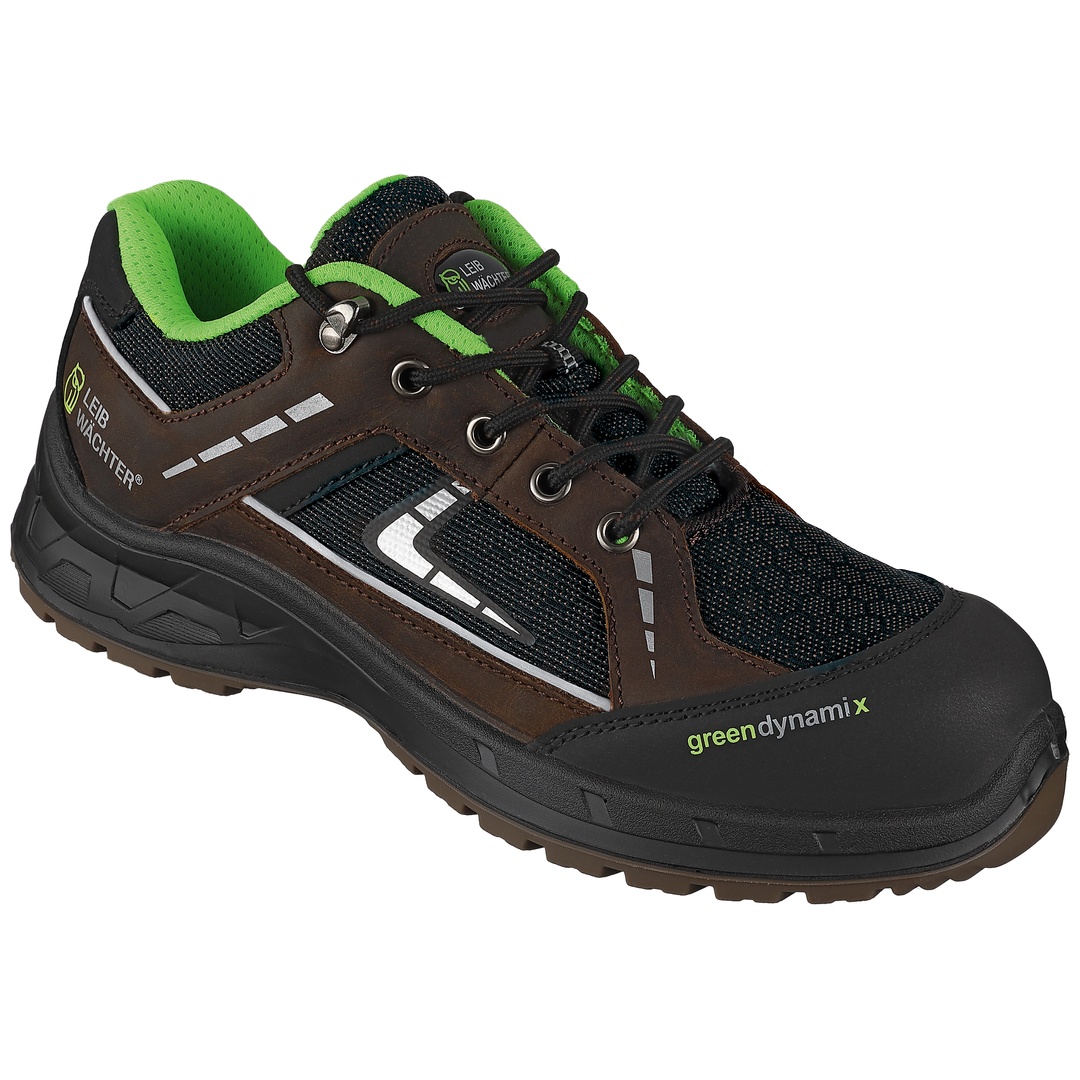 Leibwächter Sicherheitshalbschuh Bonn L3315 S3 Gr. 45 schwarz/braun