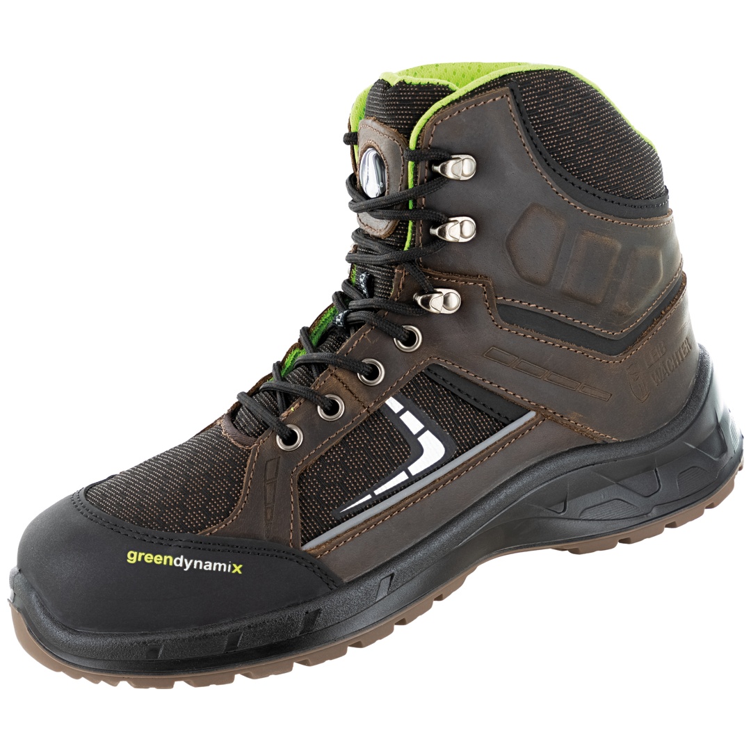 Leibwächter Sicherheitsstiefel Bremen L6315 S3 Gr. 45 schwarz/braun