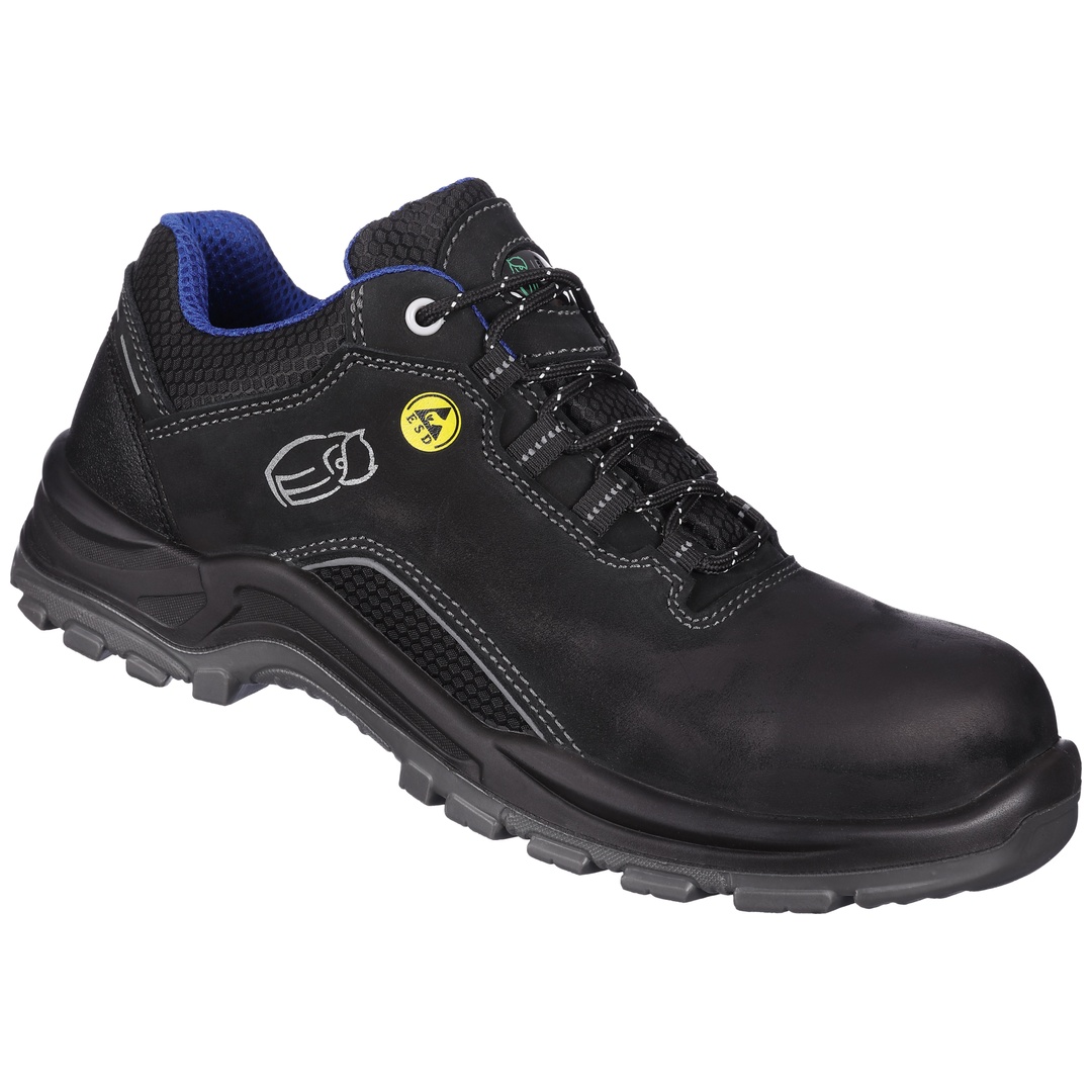 Leibwächter Sicherheitshalbschuh Linz L3141 S3 Gr. 44 schwarz/blau