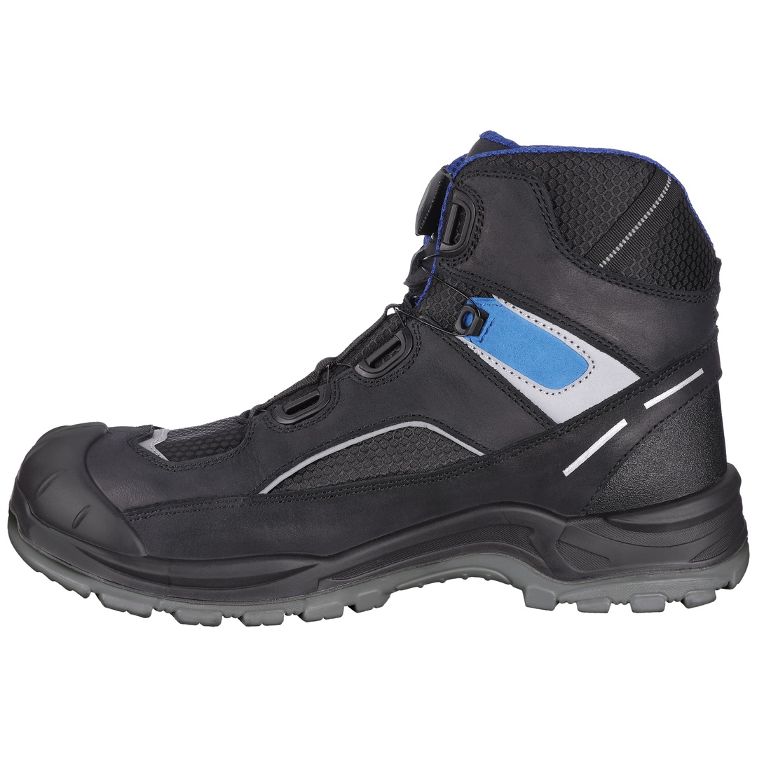 Leibwächter Sicherheitsstiefel Porto L6141 S3 ESD Gr. 45 schwarz