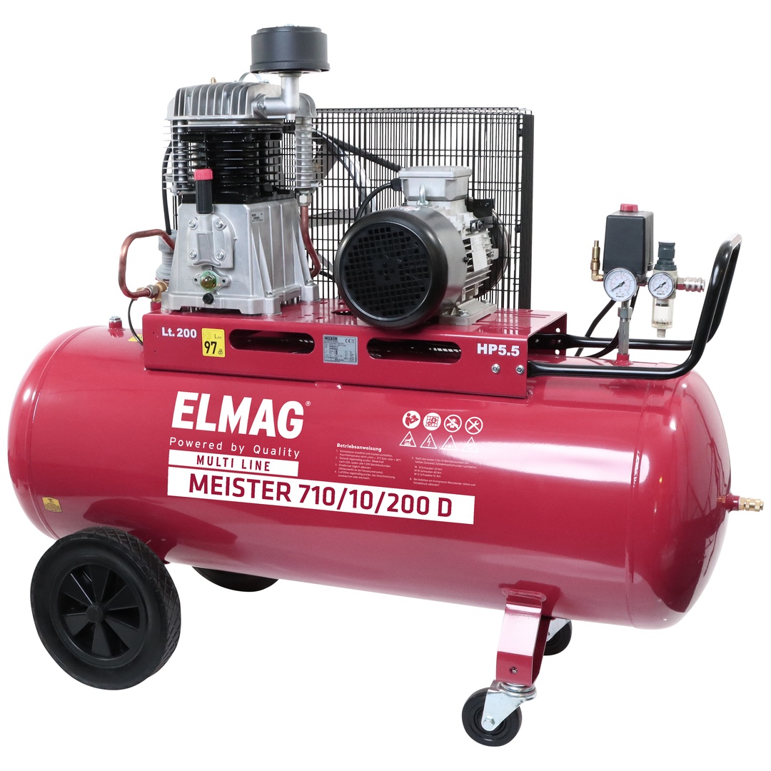 ELMAG Kompressor MEISTER 710/10/200 D